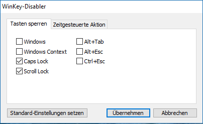 WinKey Disabler Preview